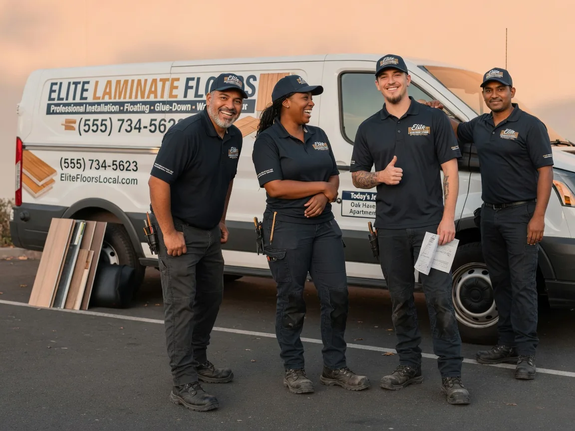 Laminate flooring installation company in Sidney, OH